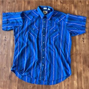 Vintage ELY Cattleman Tall Man Shirt